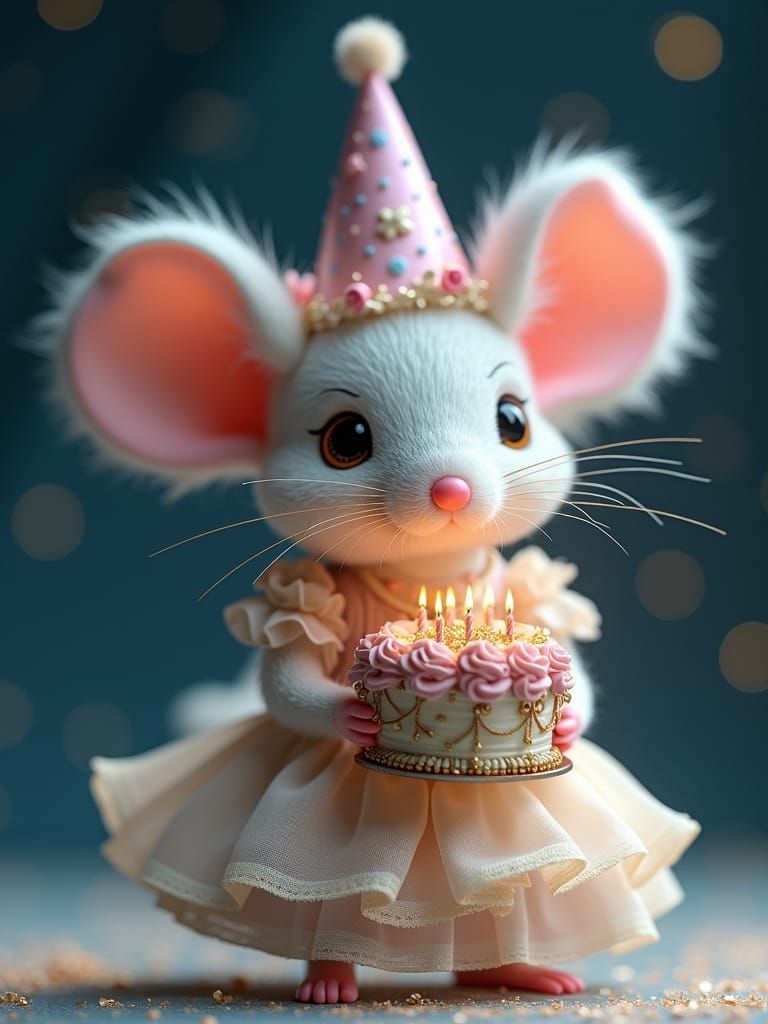 Birthday mouse