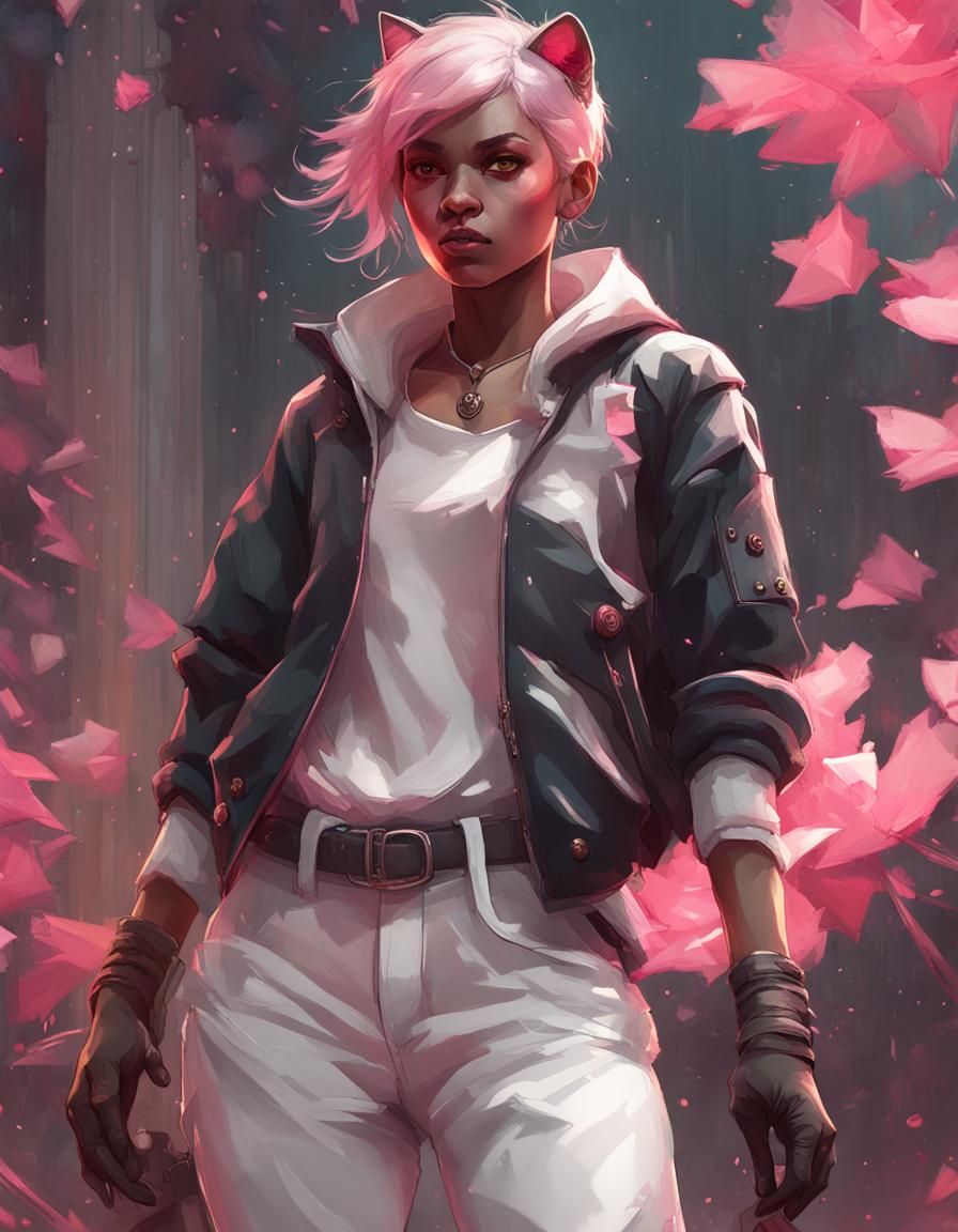 Hyperdetailed Cat-like Human in Unreal Engine 5