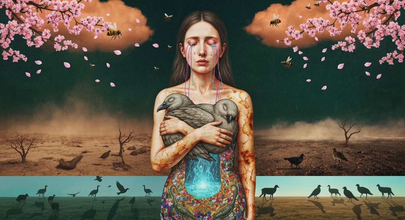 Mystical Shamanic Collage: Trance and Transformation