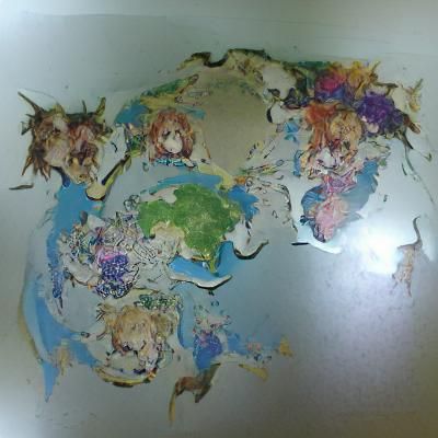 Colorful and Detailed World Map