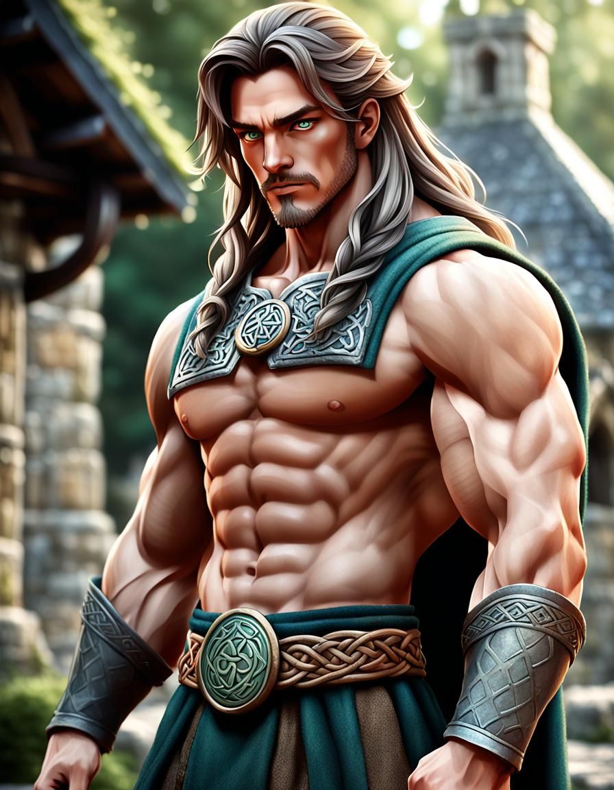 Medieval Stone Mason Portrait in Hyperrealistic Style