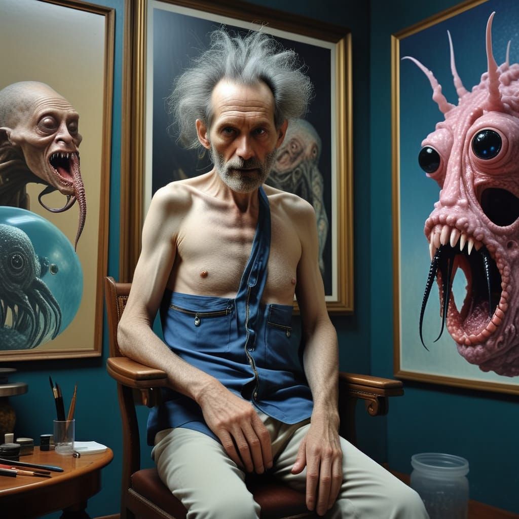 His friends trying to cheer him up lest he die of a broken heart.