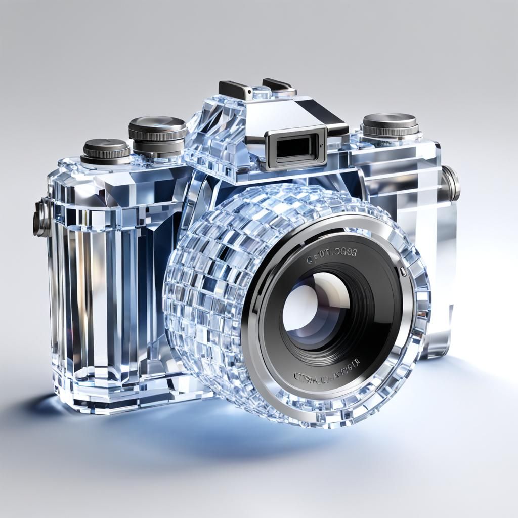 Crystal Camera: Hyperrealistic 16k Image