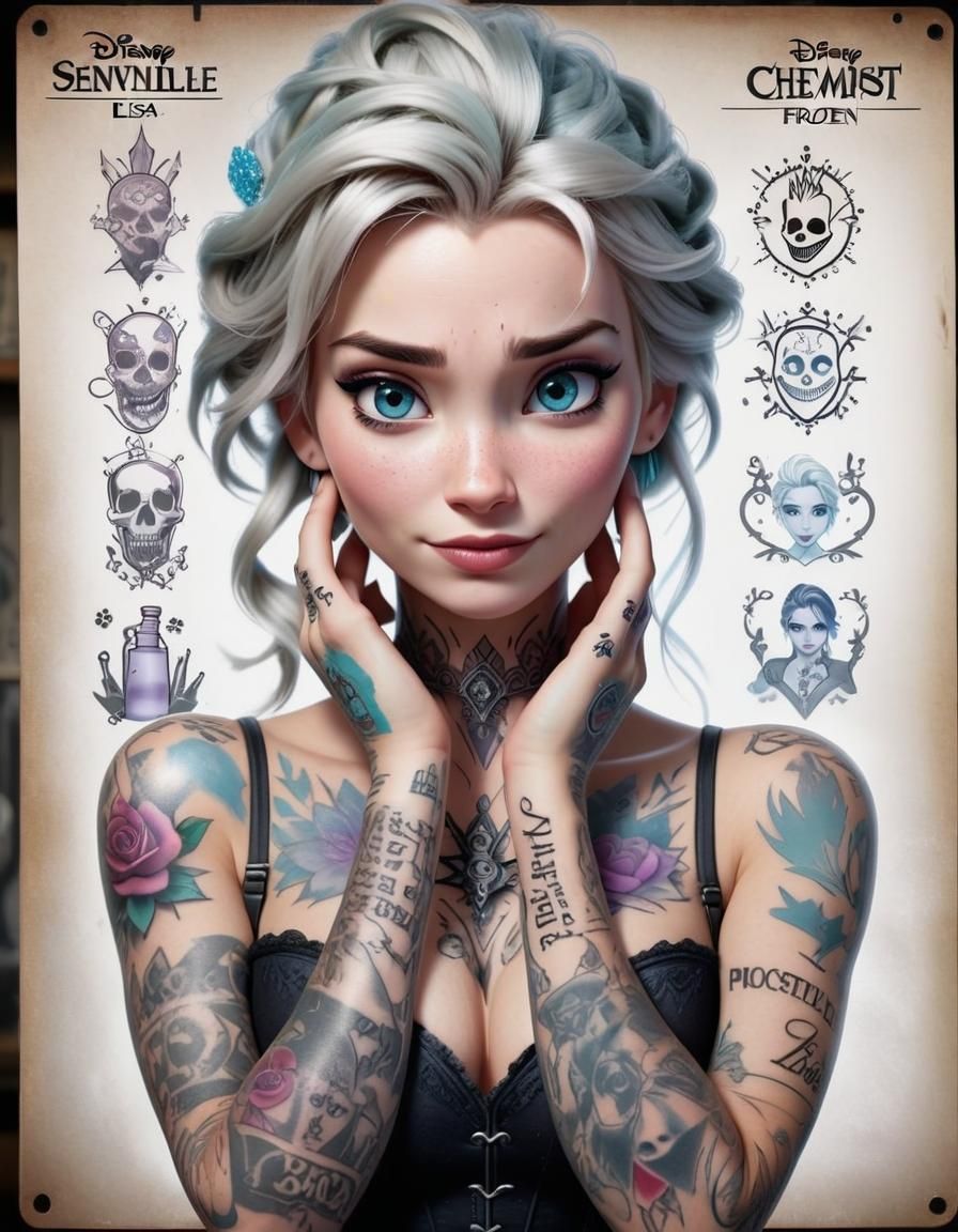 Elsa, crime: bad chemist