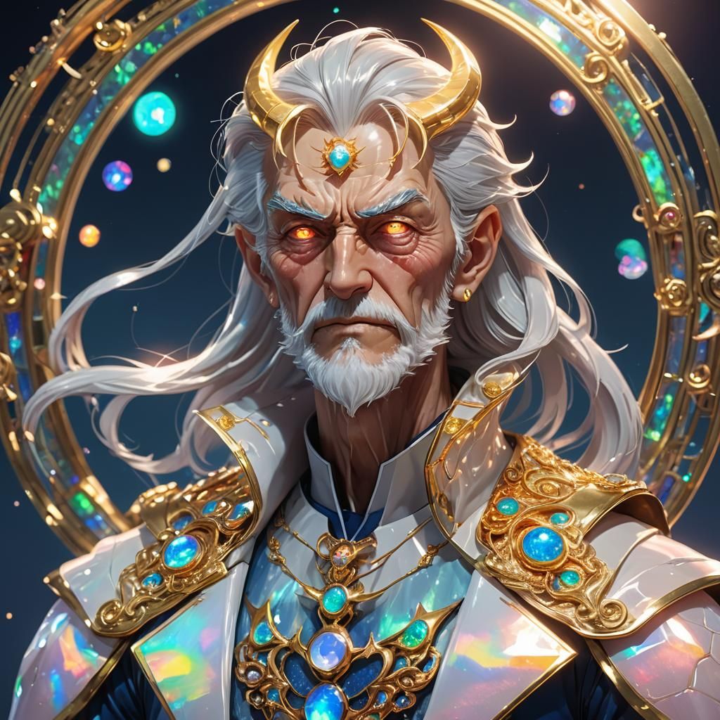 Opalescent Monster: A Vision in Prismatic Light