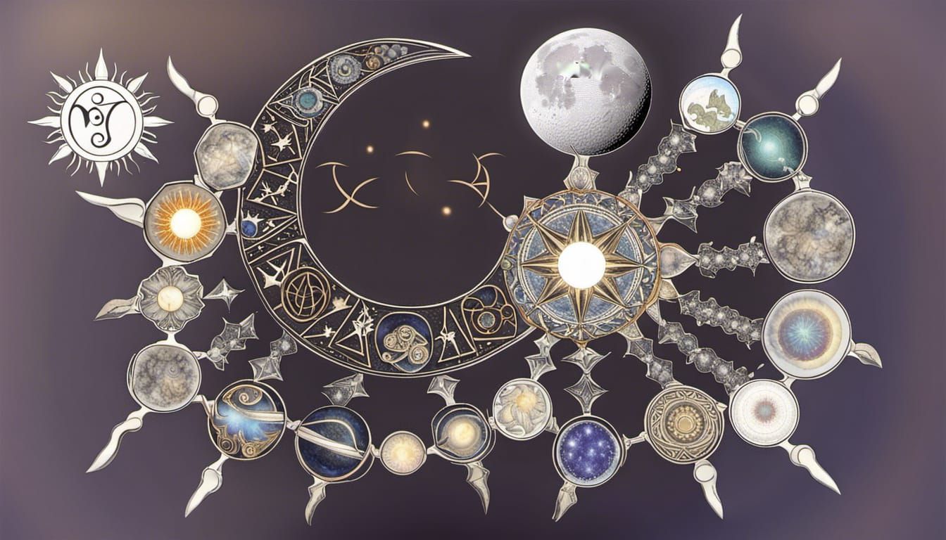 Crystalline Zodiac Sigils: Interconnected Energy Structures
