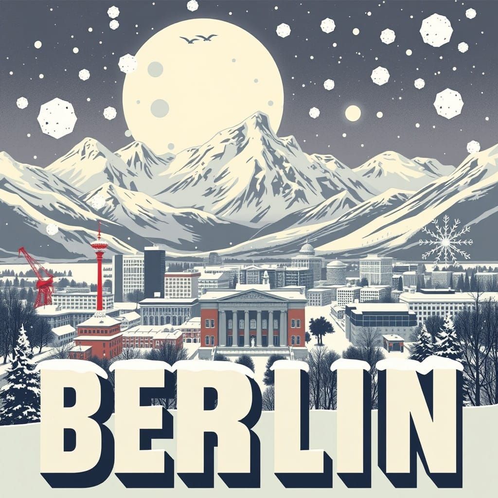Berlin Winter: A Socialist Utopia in Muted Colors