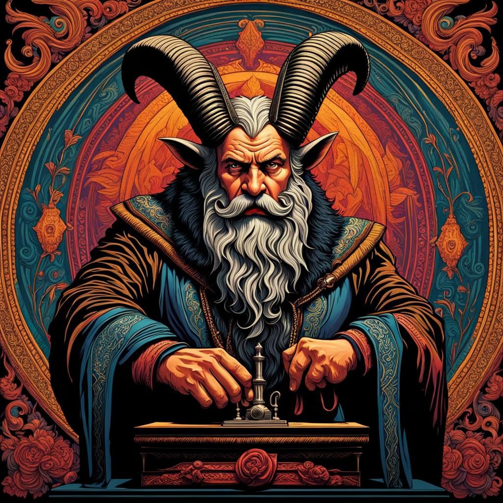 Orson Welles Arm Wrestles Baphomet: Folk Horror