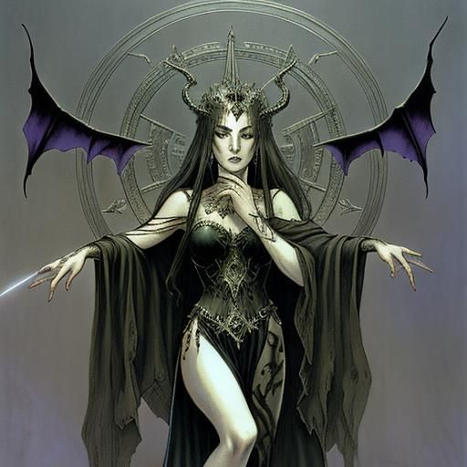 Goddess in Malefic Time Style