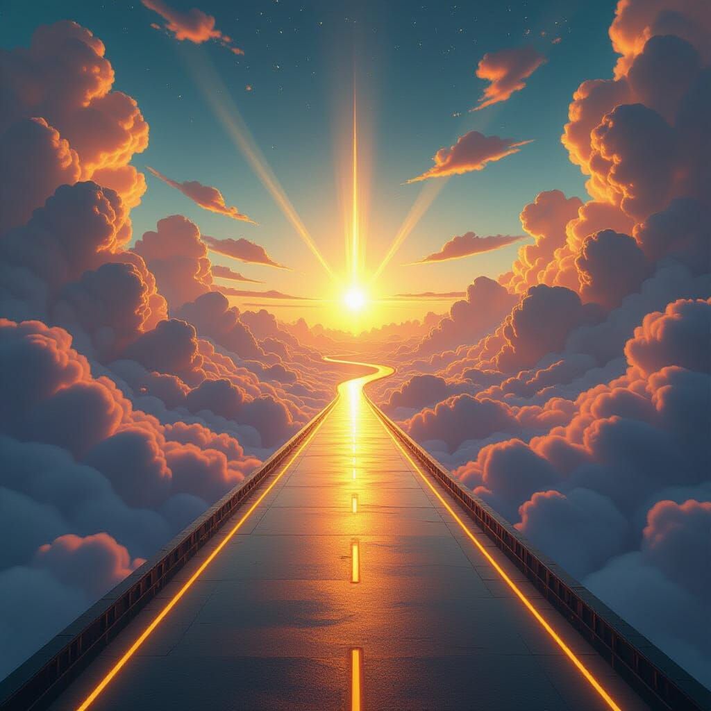 Divine Highway to Ethereal City