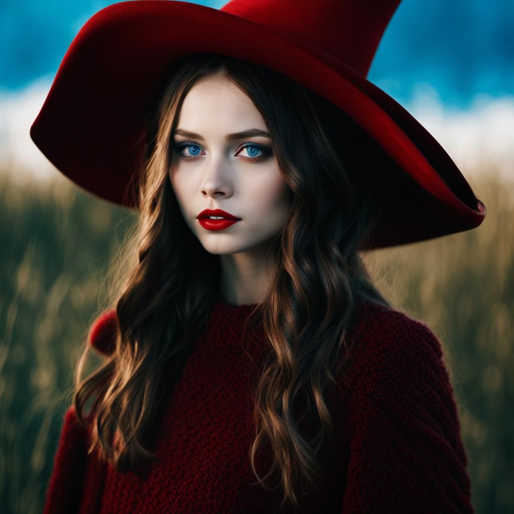 Autumn the Witch in Dark Fantasy Space Opera Style