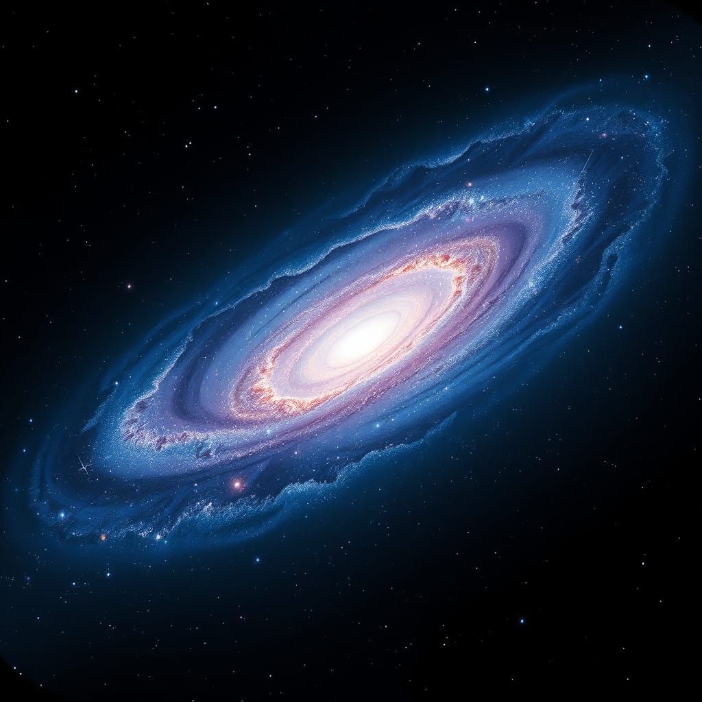 Cosmic Odyssey in Photorealistic Digital Art