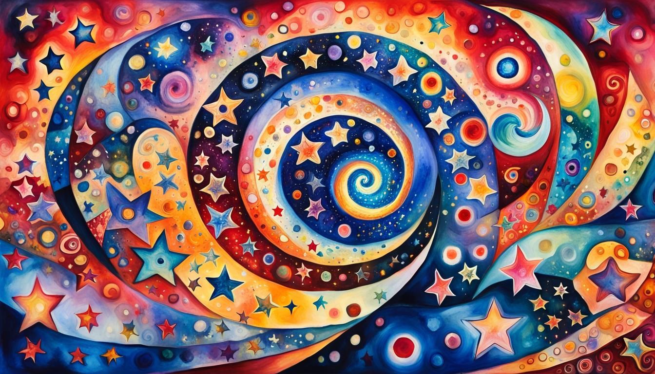 Swirling in space, an idea comes to life!