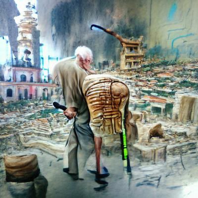 Ruined City: Old Man's Gaze