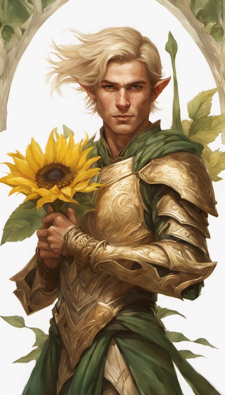 Sunflower Elf - male