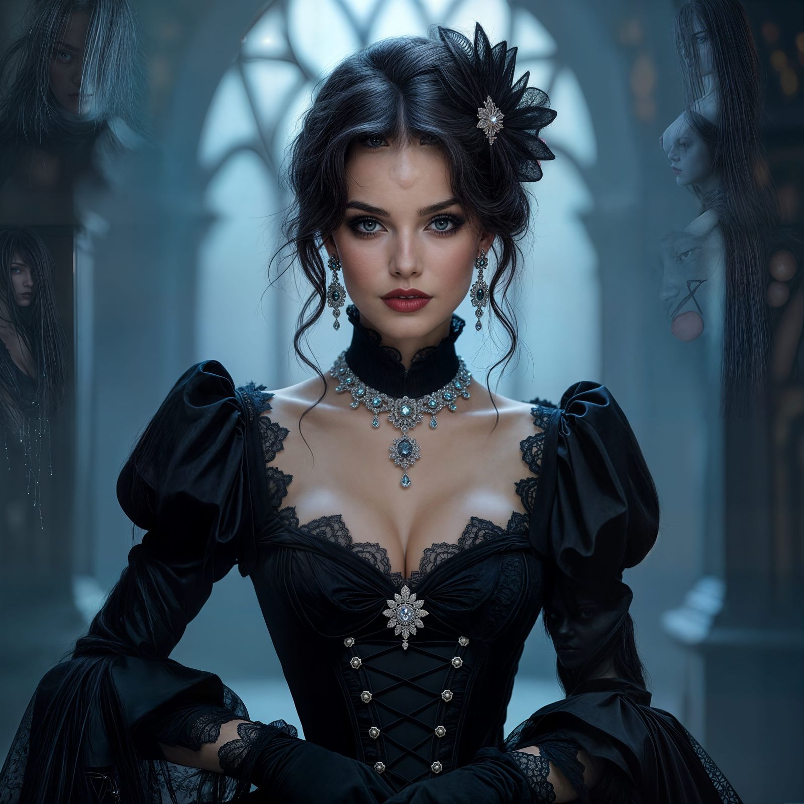 Gothic Beauty Portrait