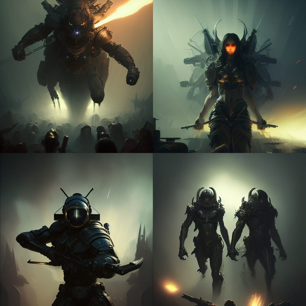 Gemini Home Entertainment: Dark Fantasy Concept Art