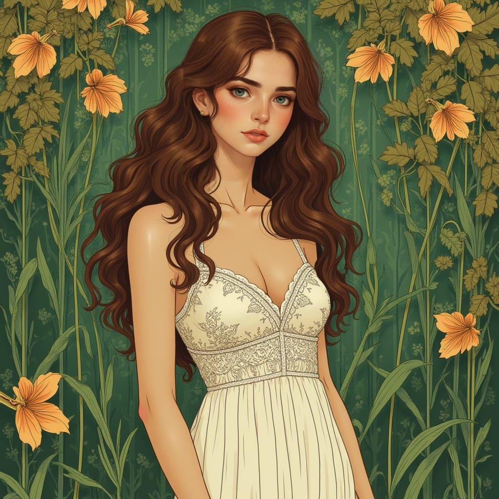 AI Image of a Person Named Lucia