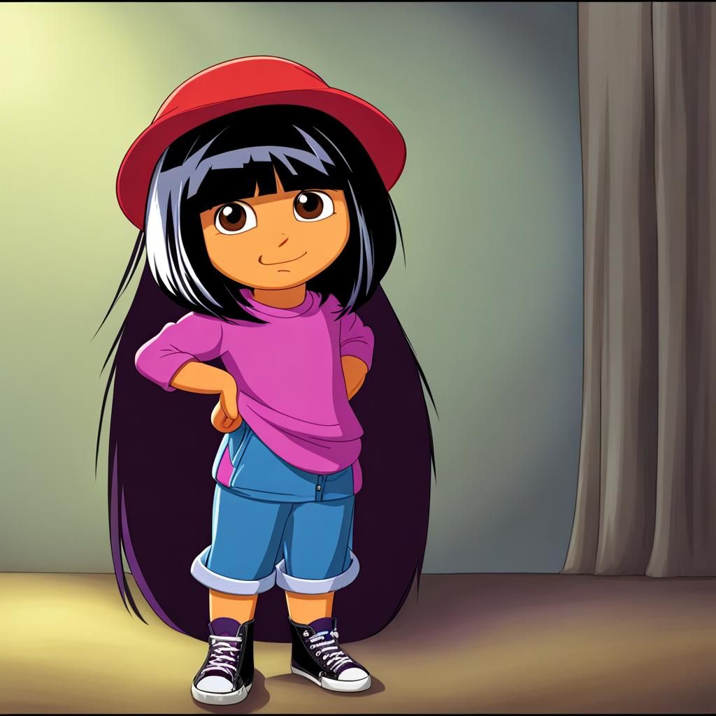 Emo Dora AI Image