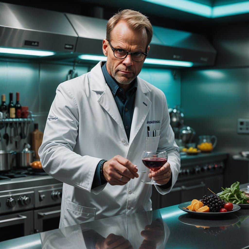 Futuristic Chef Invites You to a Culinary Adventure in a Hig...