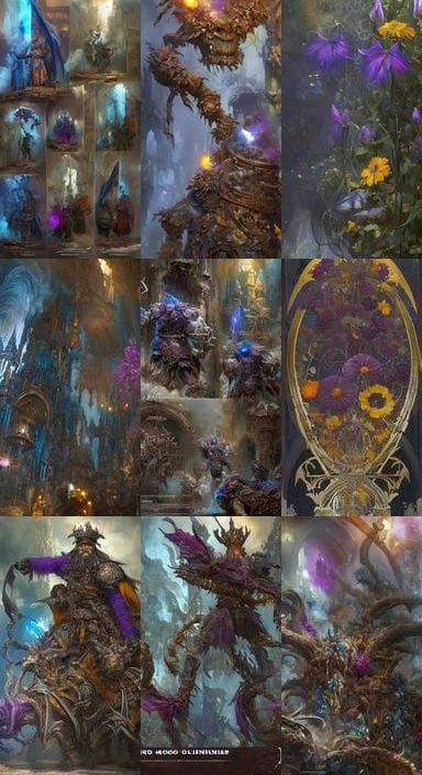 Gothic Masterpiece with Detailed Ribcage and Dark Florals