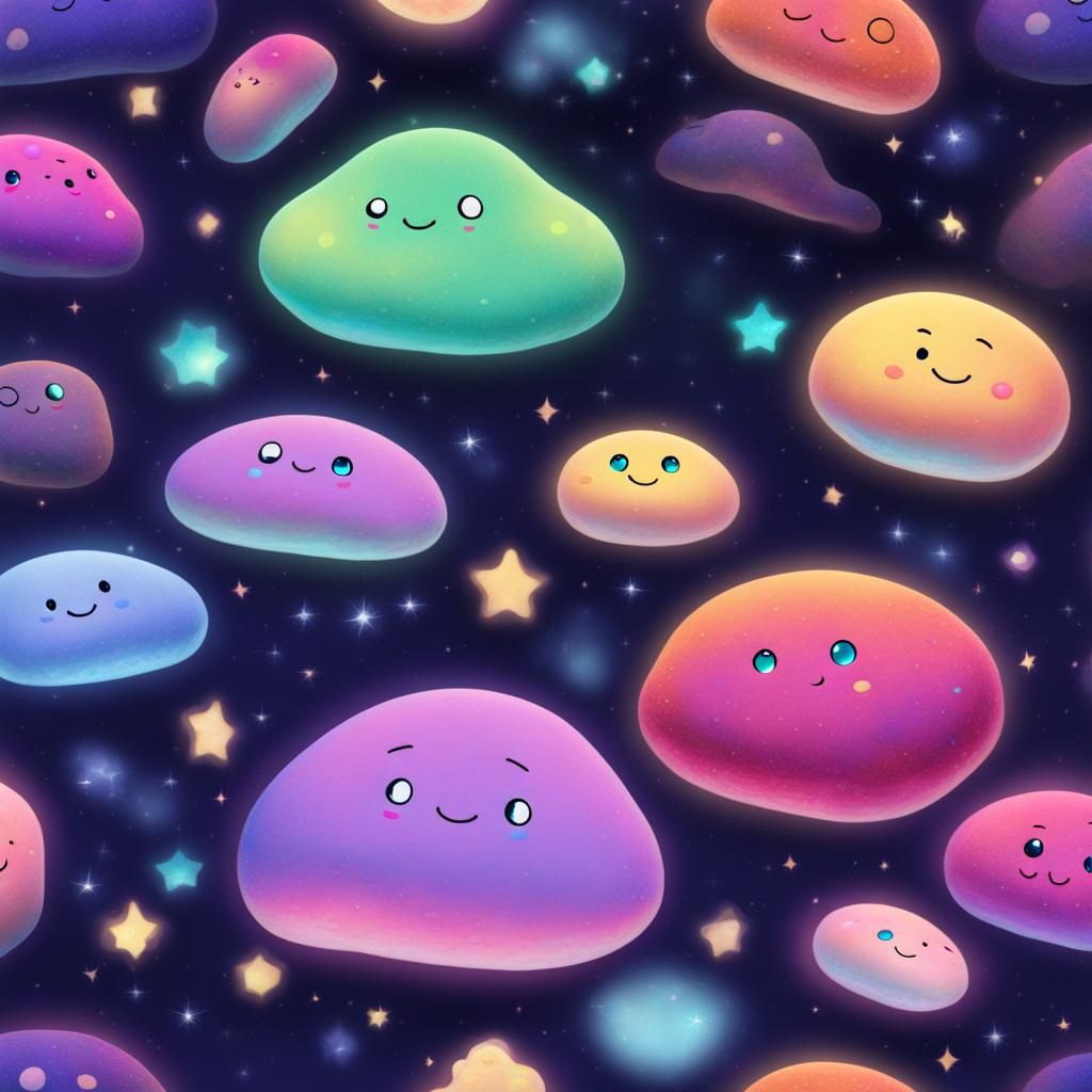 Big squishy plush cushion 8k resolution holographic astral b...