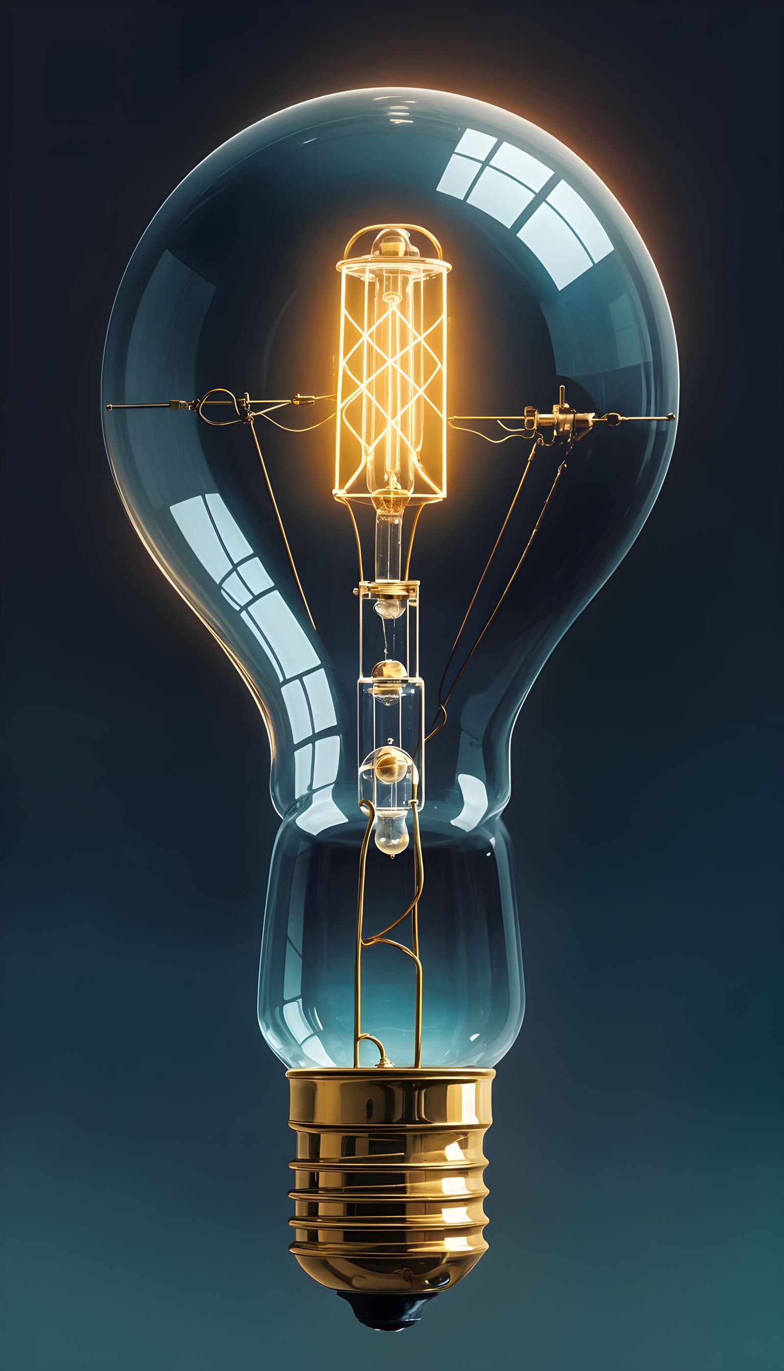 Surreal Still Life of a Bulb