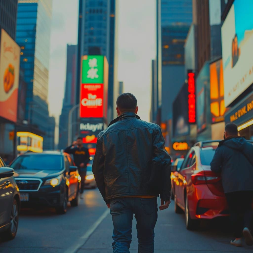 City Déjà Vu: Cinematic Urban Moment