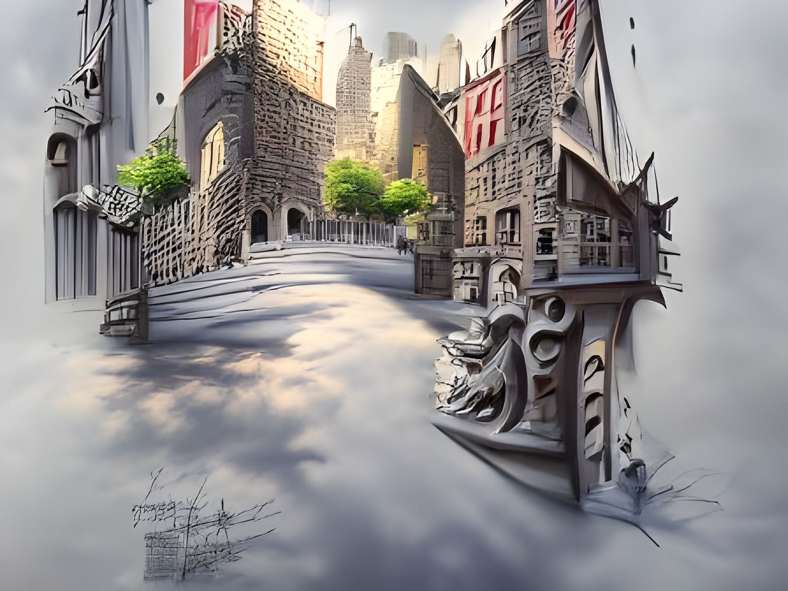Medieval Castle Meets New York City Architecture