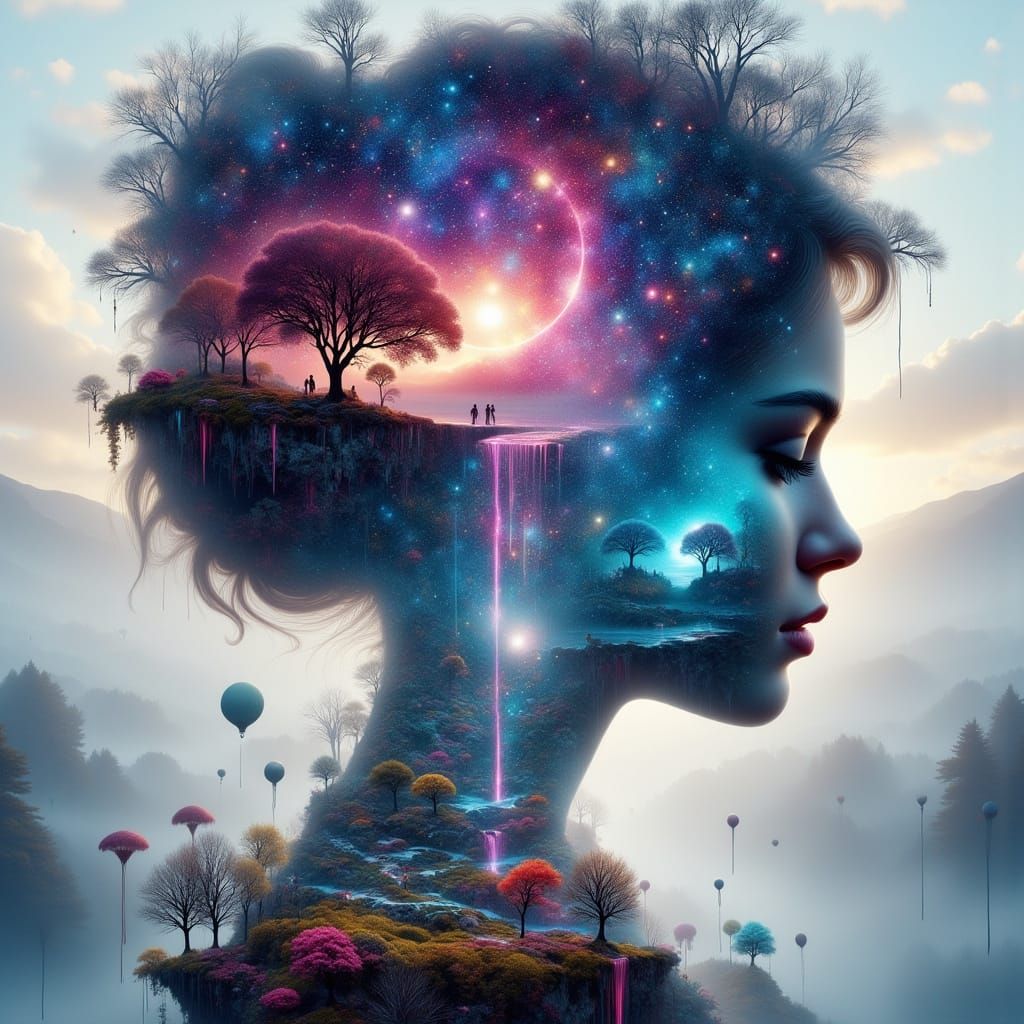 <lora:Flux Oil and Glory:1.0> By Paul Lovering and Mattias A...