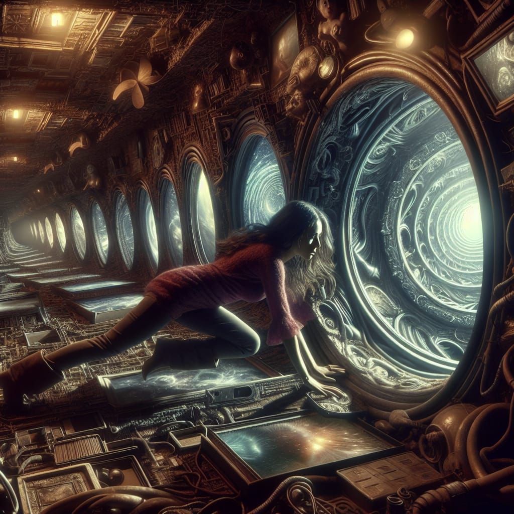 Portals to Wonderlands: Gothic Sci-Fi Surrealism