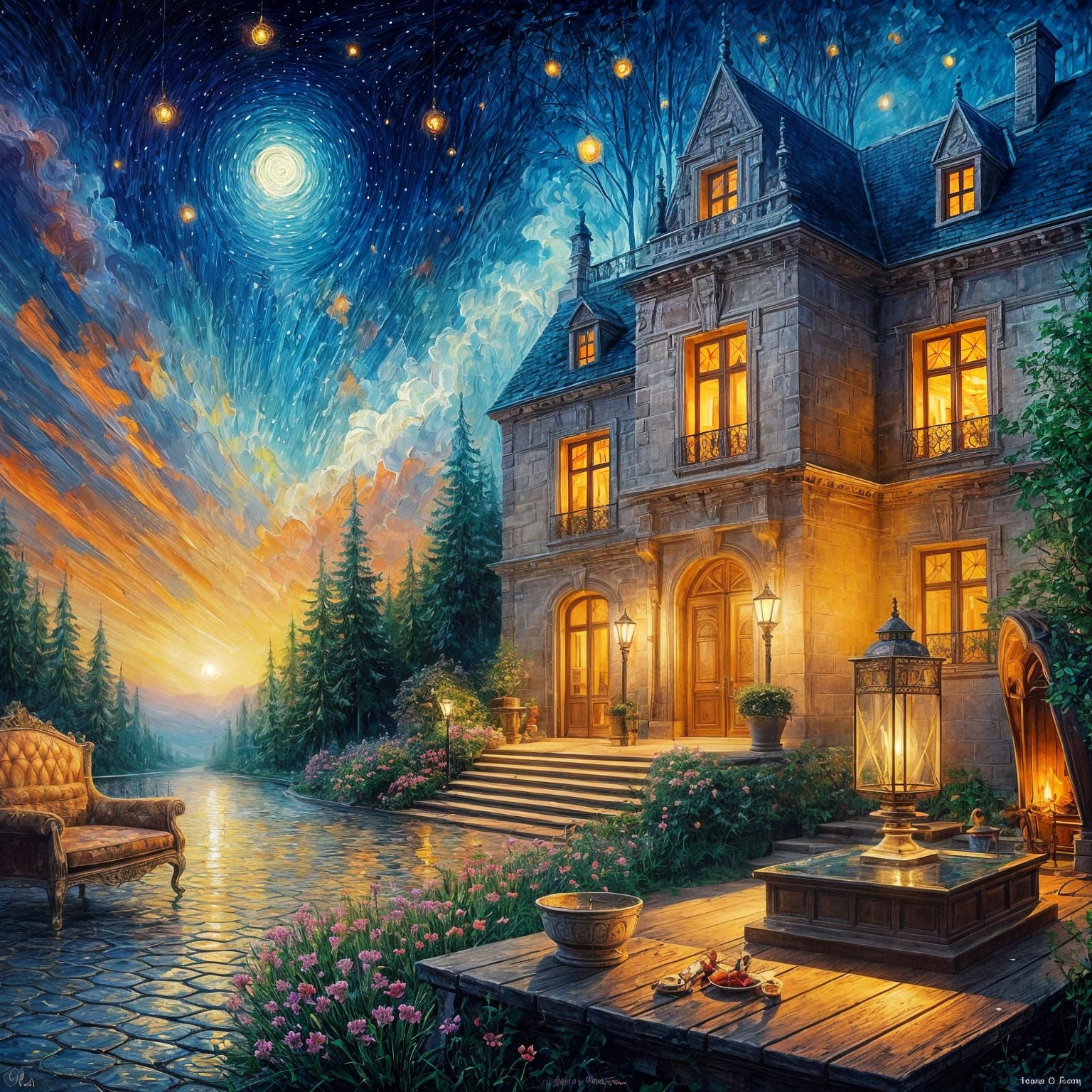 Let the magic of a fairytale night carry you away…