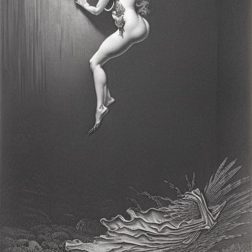 Horrific Scene in Style of Gustave Doré