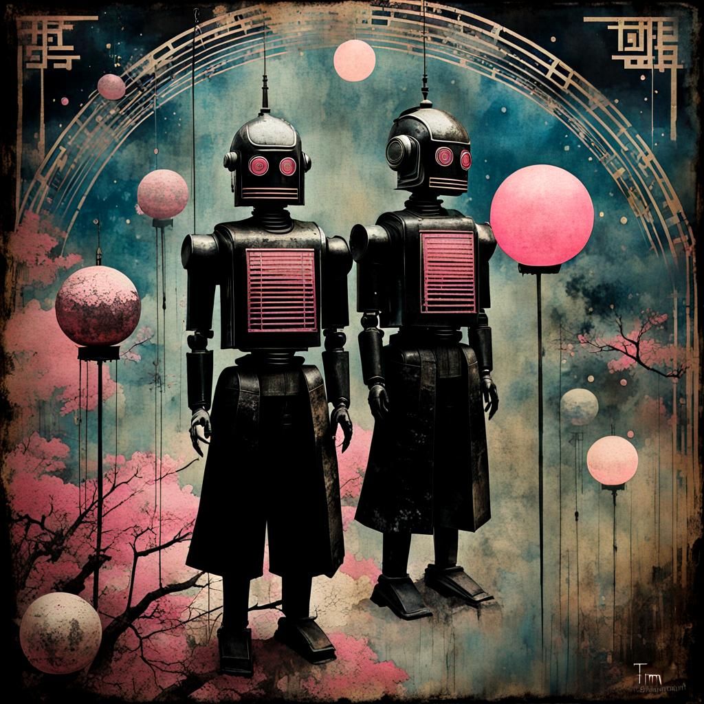 I hear the footsteps of the sentinel robots