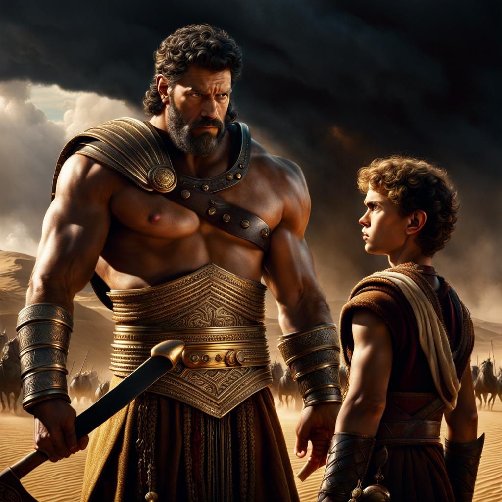 David and Goliath  (Old Testament: 1 Samuel 17)