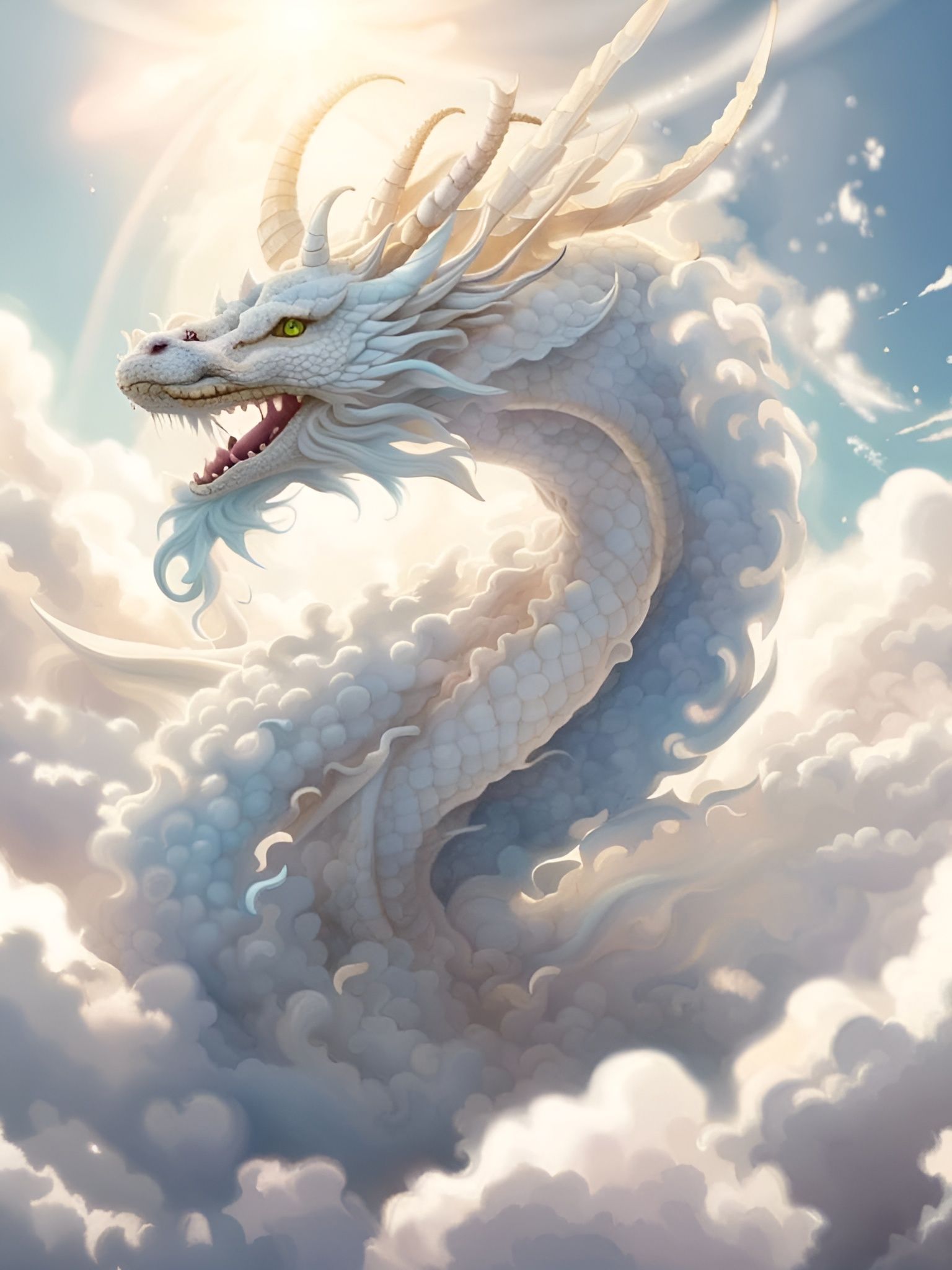Ancient Crowned Cloud Serpent