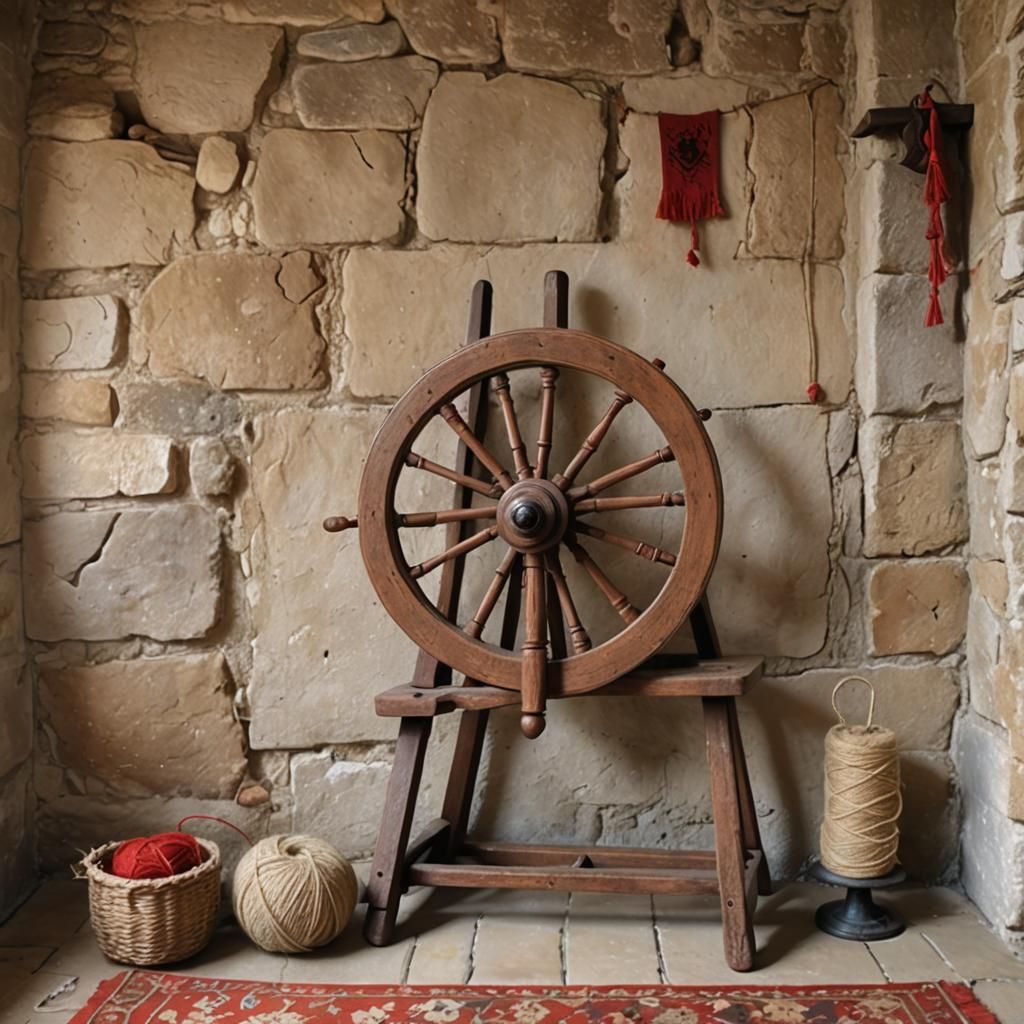 Spinning Stories on the Spinning Wheel - Beware the Spindle