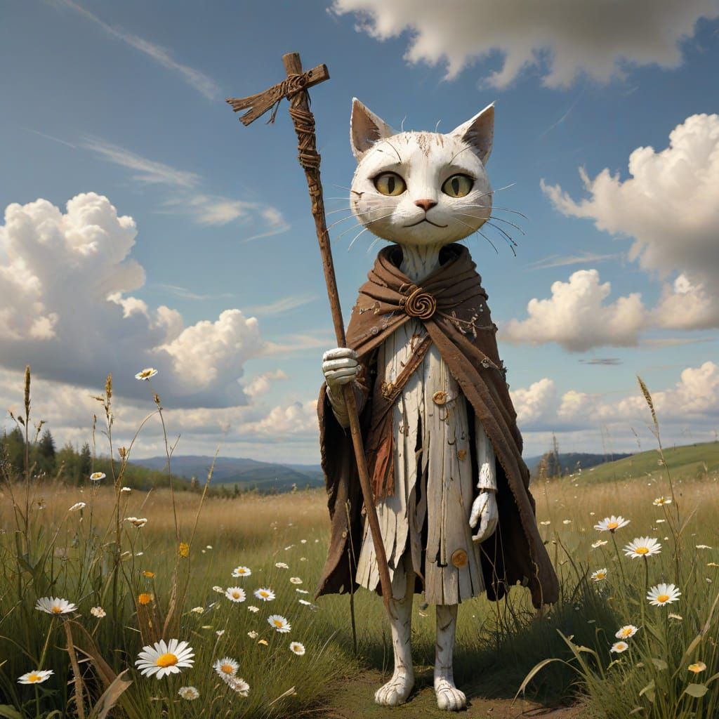 The Traveler In the style of Tony DiTerlizzi