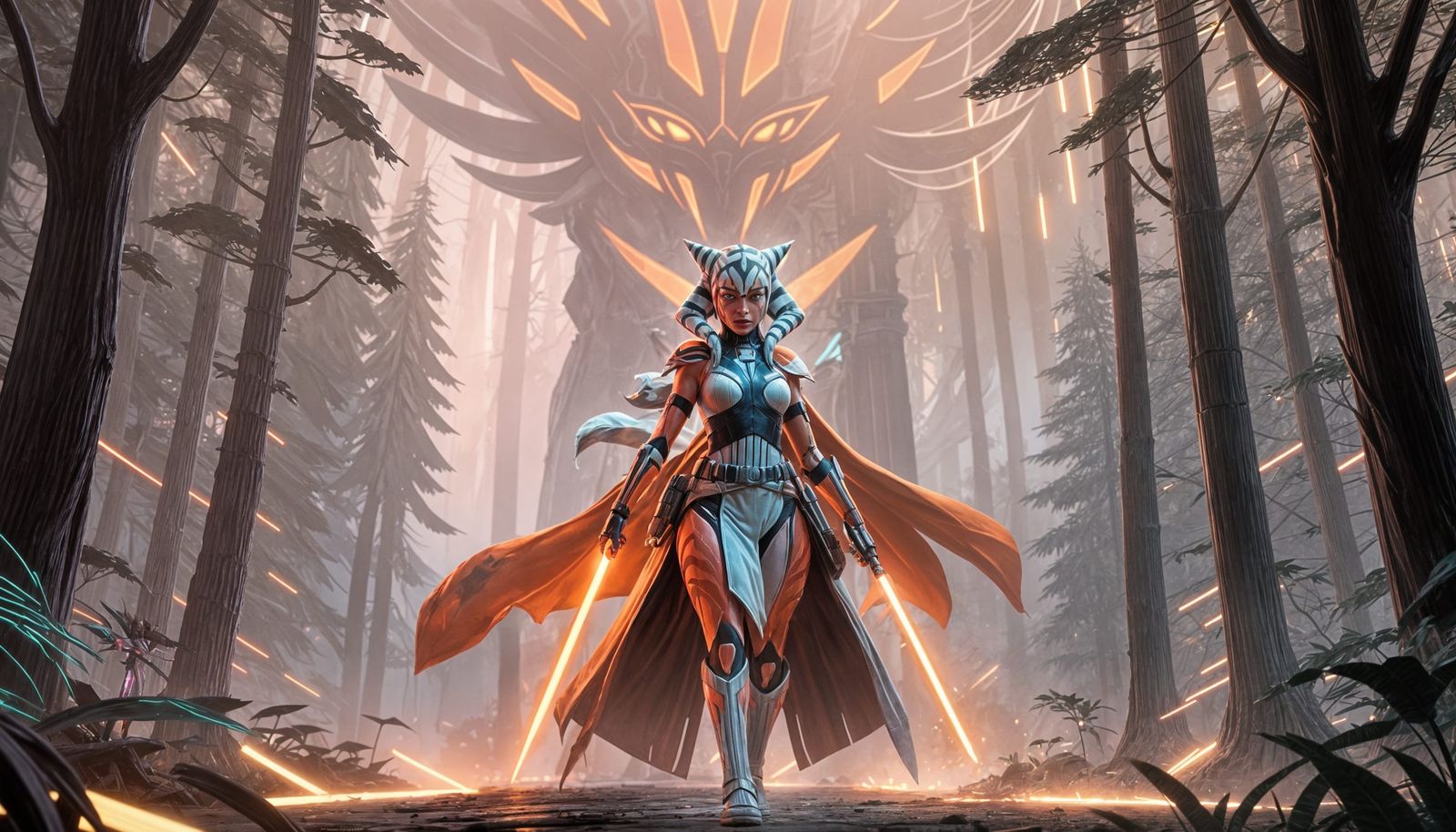 Fluorescent Monster Ahsoka