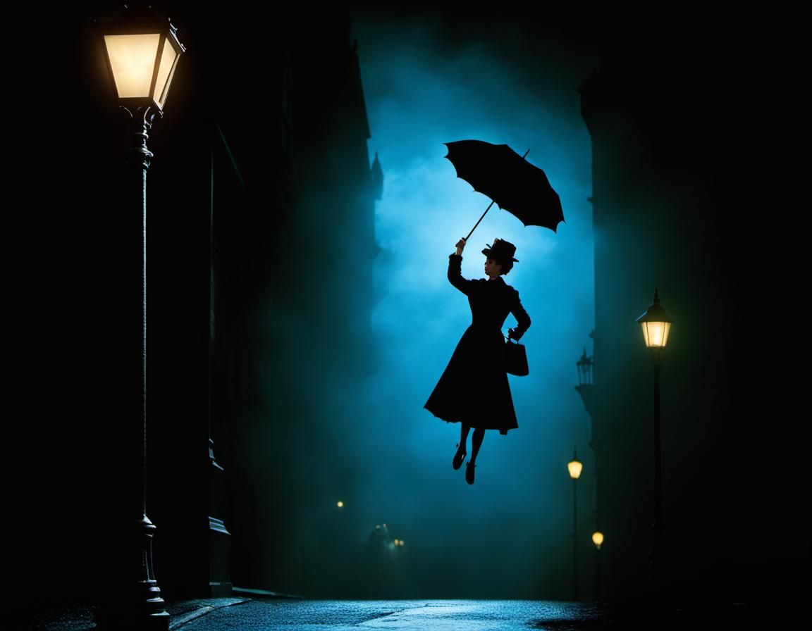 Image: Where is Mary Poppins flying to?