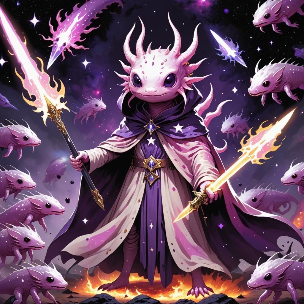 Axolotl Wizard