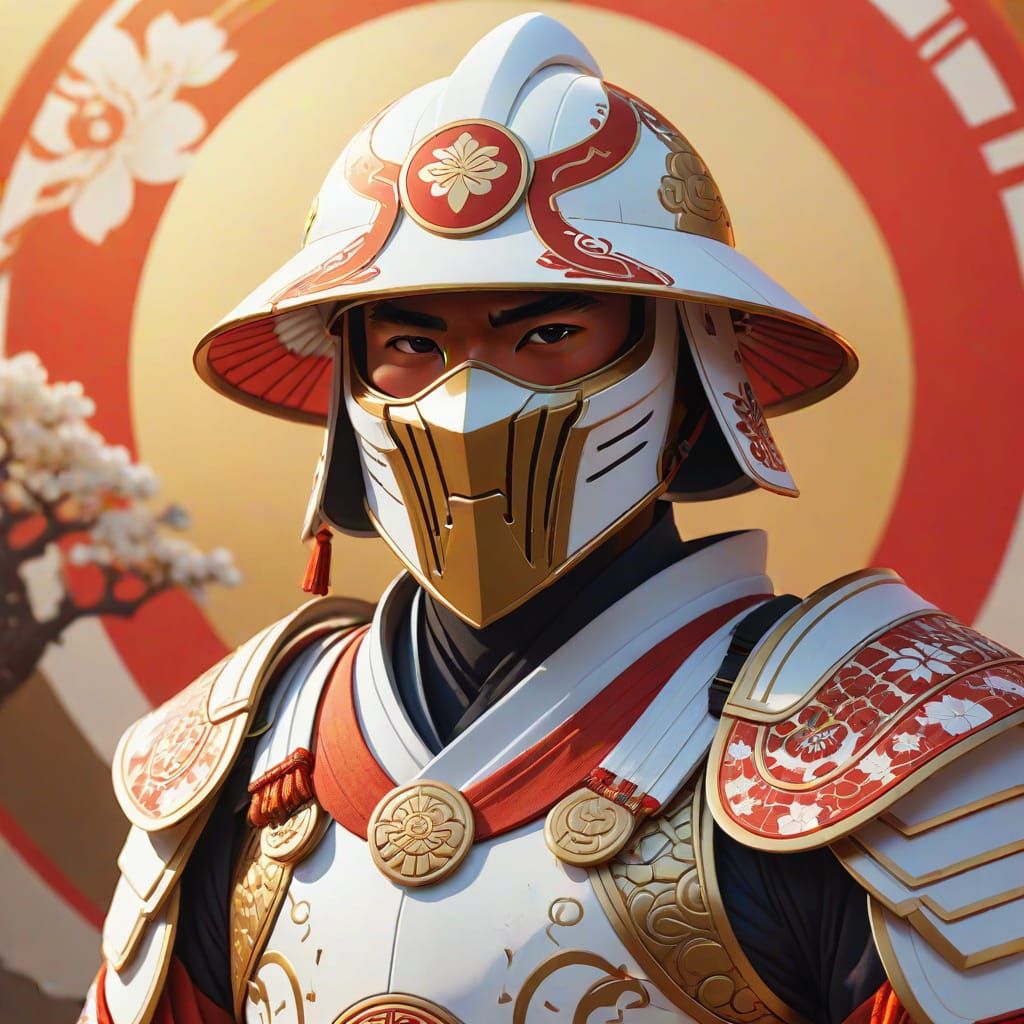 Anime Arrakar Soldier with Emblem Helmet