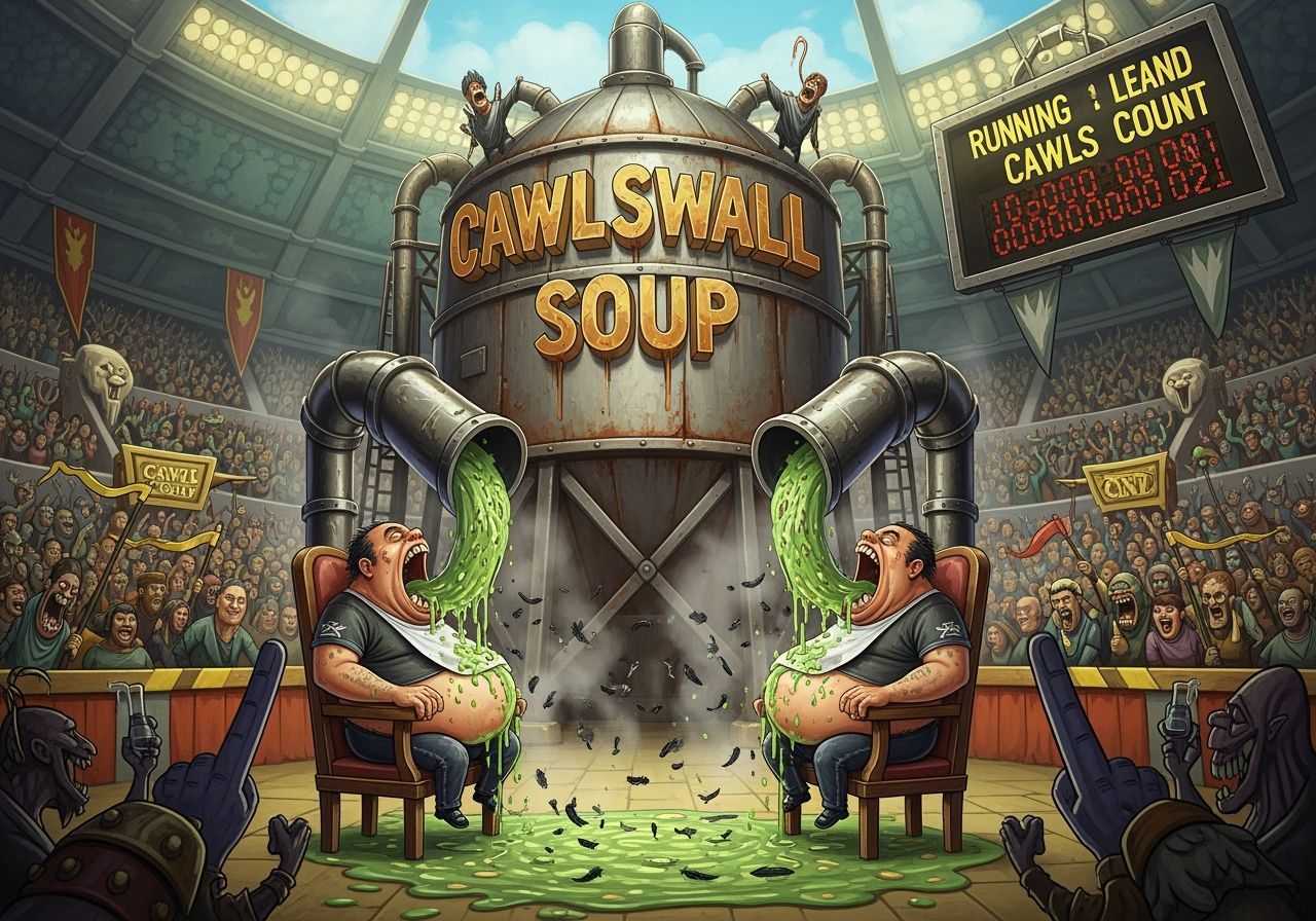 Cawlswall Soup Eating Contest: Grotesque Fantasy