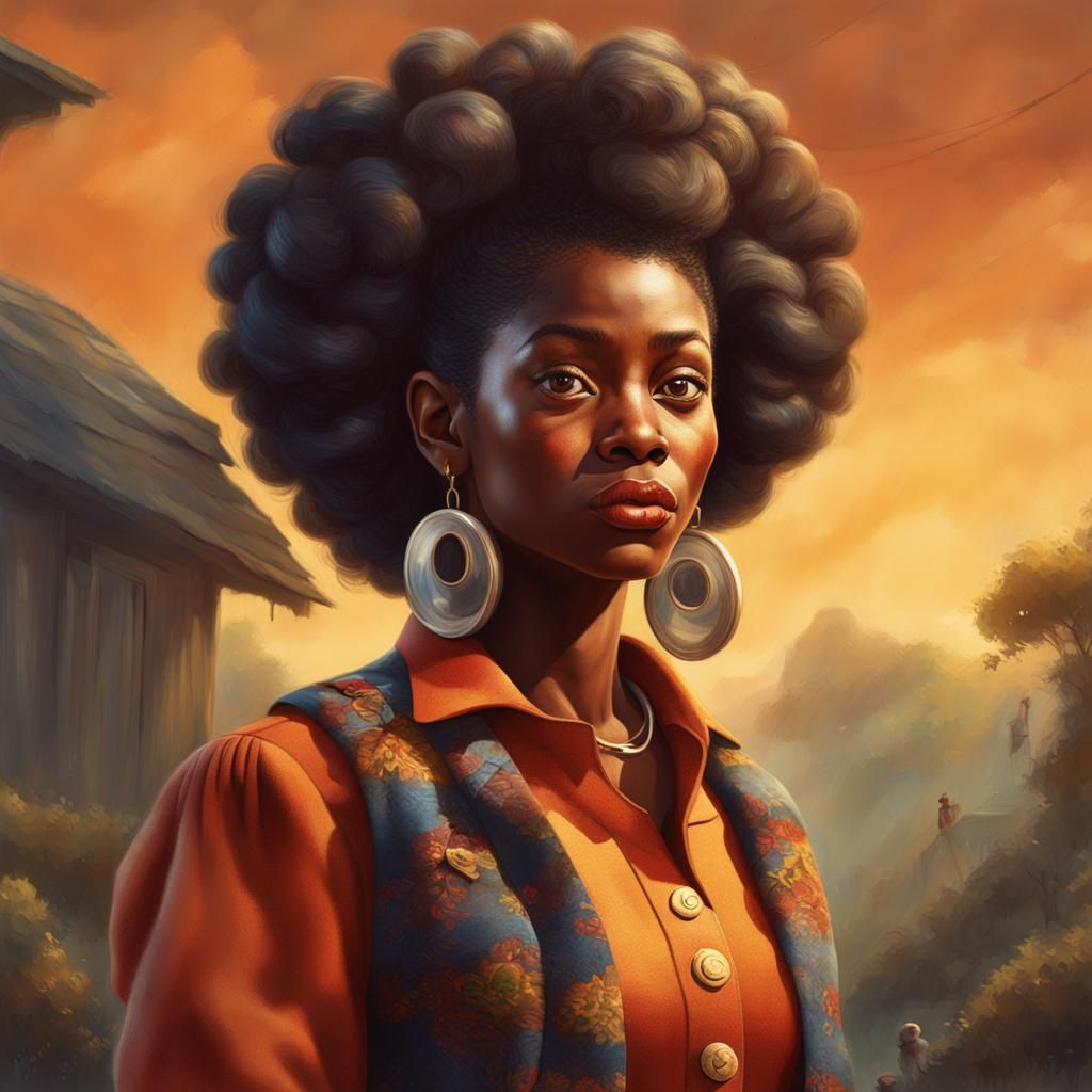 CGI Portrait in Gil Elvgren Style