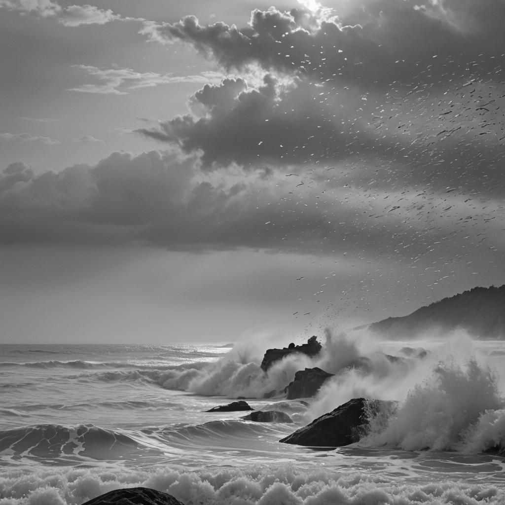 Seashore Dawn: A Dark Fantasy Masterpiece