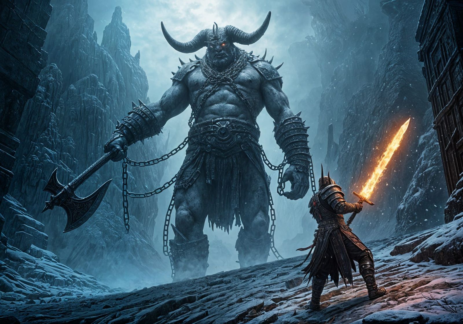 Demon Giant Confrontation