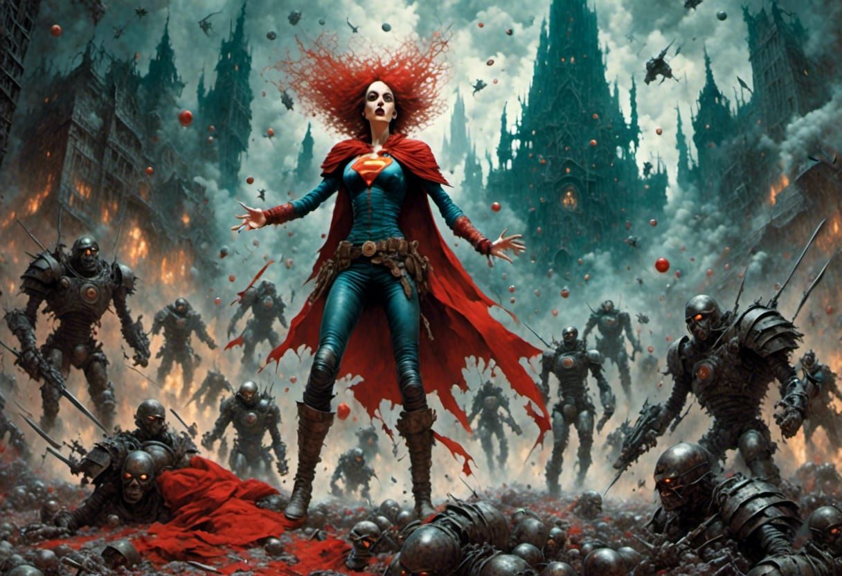 Furious Hero Portrait