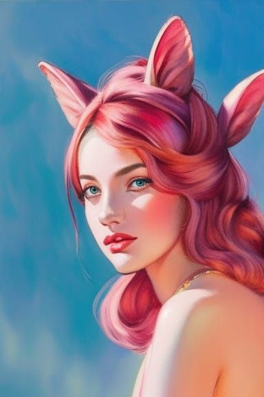 Pin-Ups: Easter Bunny #17