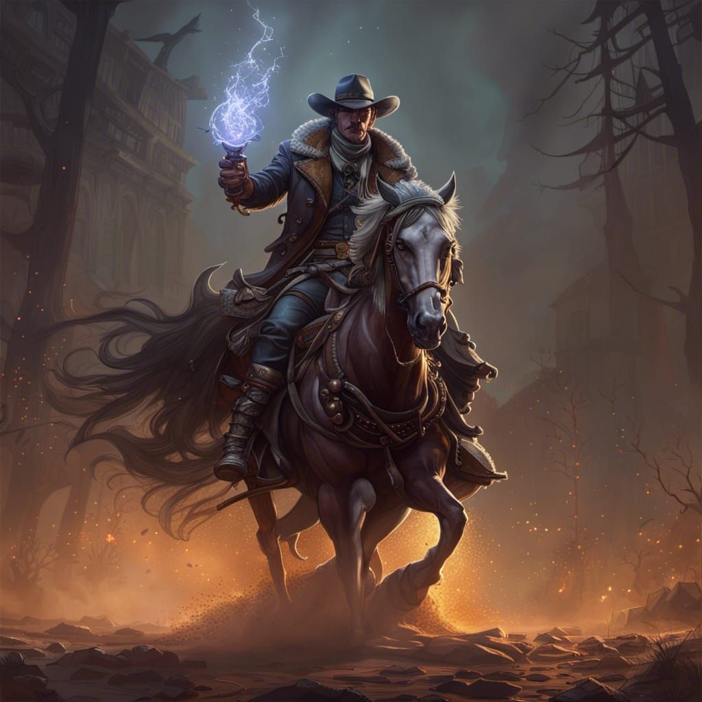 Plasmoid Cowboy: Magic and Gunslinging in Dark Fantasy