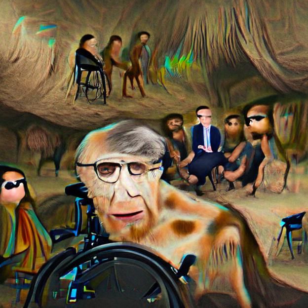 Stephen Hawking Time Travel Meets Caveman Council